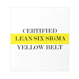 Bloc De Notas Cinturón amarillo