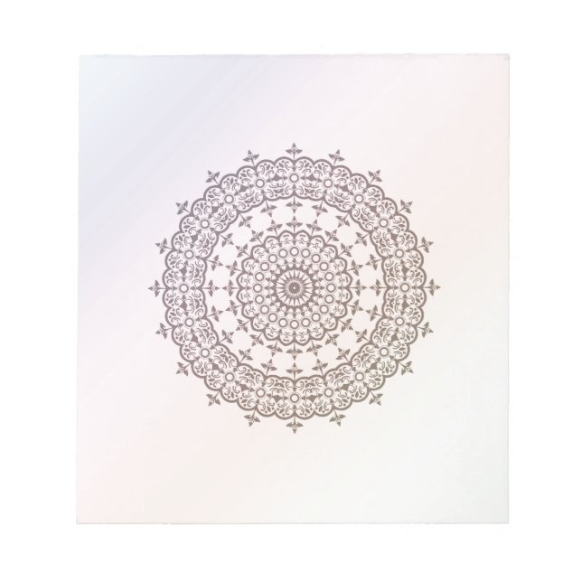 Bloc De Notas Círculos y arcoiris (Frente)