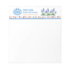 Bloc De Notas CISV Austin Bluebonnet Notepad