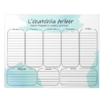 cita yiddish, planificador personalizado