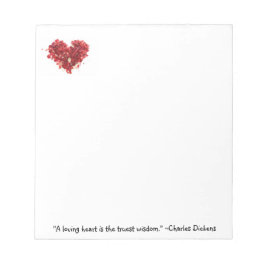 Bloc De Notas Citas Para Inspirar: "A love.."~Dickens-Notepad