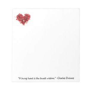 Bloc De Notas Citas Para Inspirar: "A love.."~Dickens-Notepad