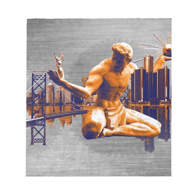 Bloc De Notas Ciudad de Detroit (Frente)