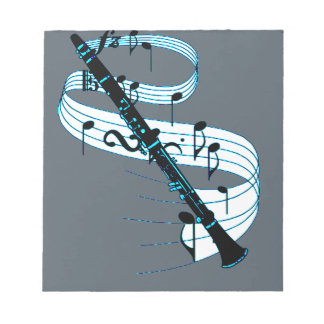 Bloc De Notas Clarinete