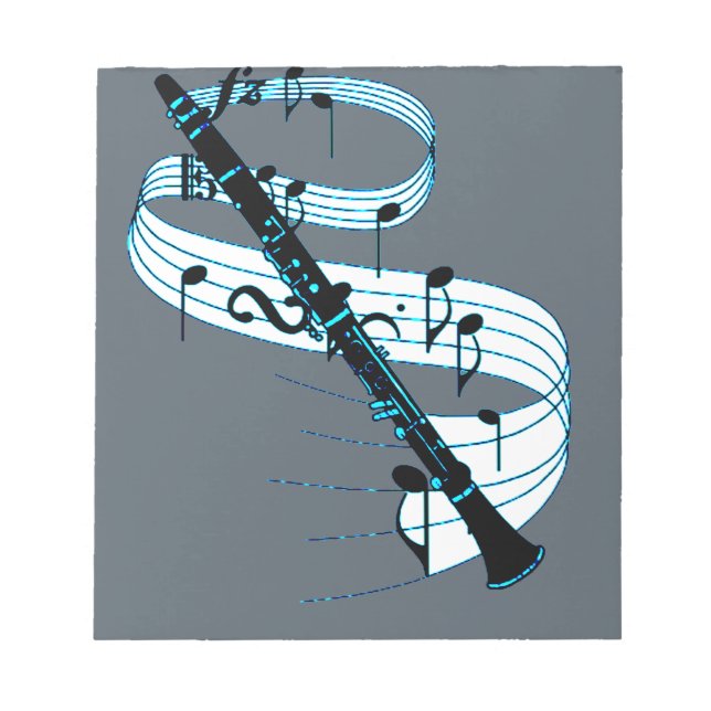 Bloc De Notas Clarinete (Frente)