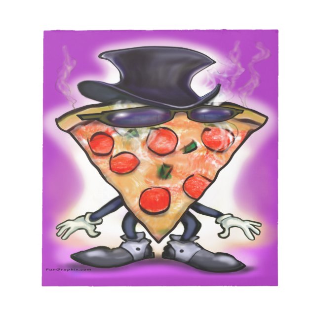 Bloc De Notas Clásica Pizza (Frente)