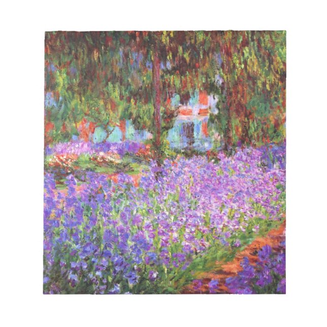 Bloc De Notas Claude Monet Garden (Frente)