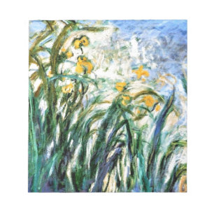 Bloc De Notas Claude Monet, irlandeses amarillos y malva 19