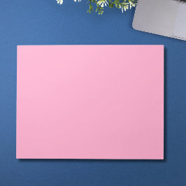 Bloc De Notas Clavel Rosa Color Sólido | Clásico | Elegante 