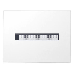 Bloc De Notas Claves de piano
