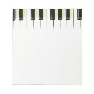 Bloc De Notas Claves de piano