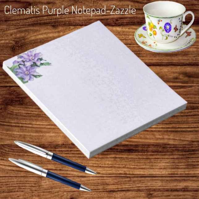 Bloc De Notas Clematis Purple (Subido por el creador)