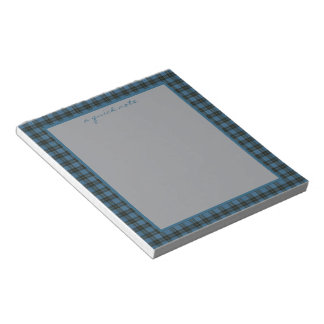 Bloc De Notas Clergy Original Scottish Tartan