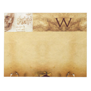 Bloc De Notas CLÍNICA DENTAL ,MONOGRAM DENTISTA ,Parche antiguo