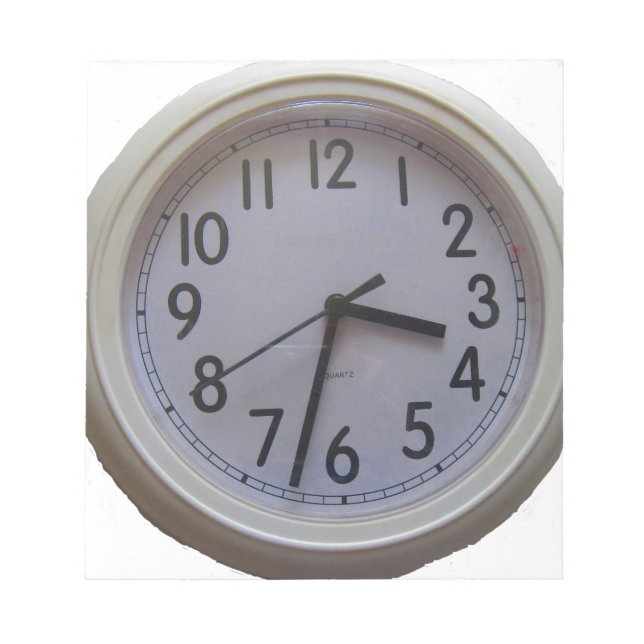 Bloc De Notas Clock (Frente)