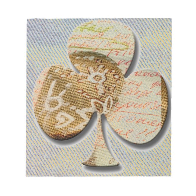 Bloc De Notas Clover de lienzo (Frente)