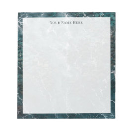 Bloc De Notas Coastal Teal Ocean Shore Personalized Notepad