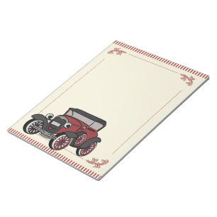 Bloc De Notas Coche antiguo