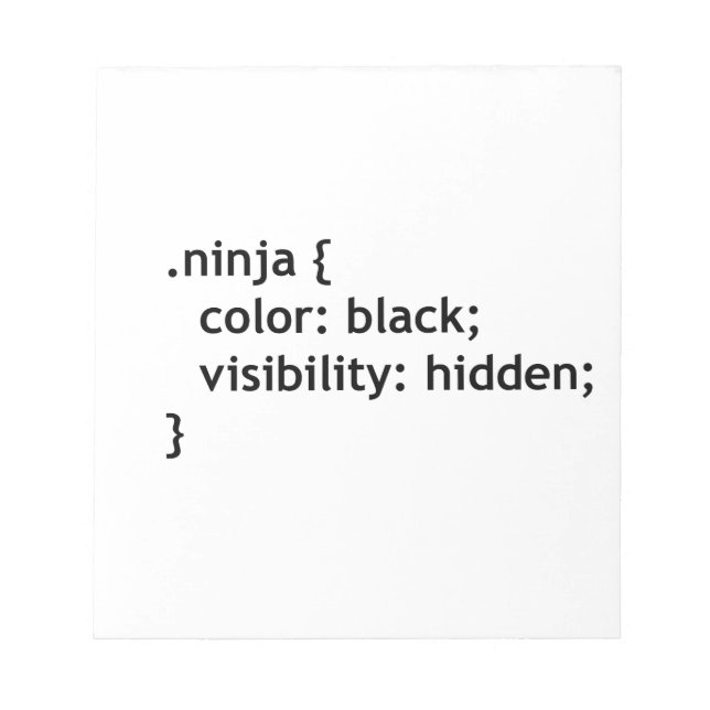 Bloc De Notas código ninja, script (Frente)