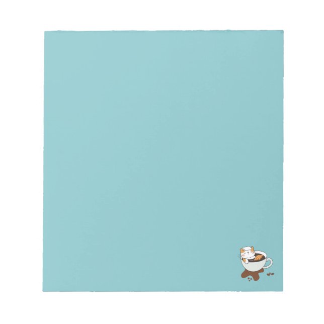 Bloc De Notas Coffee Cat Spa (Frente)