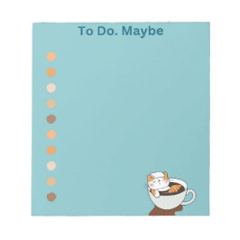 Bloc De Notas Coffee Cat Spa