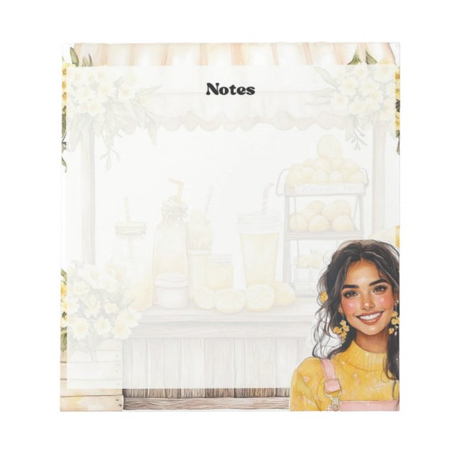 Bloc De Notas Colección de notas de verano (Frente)