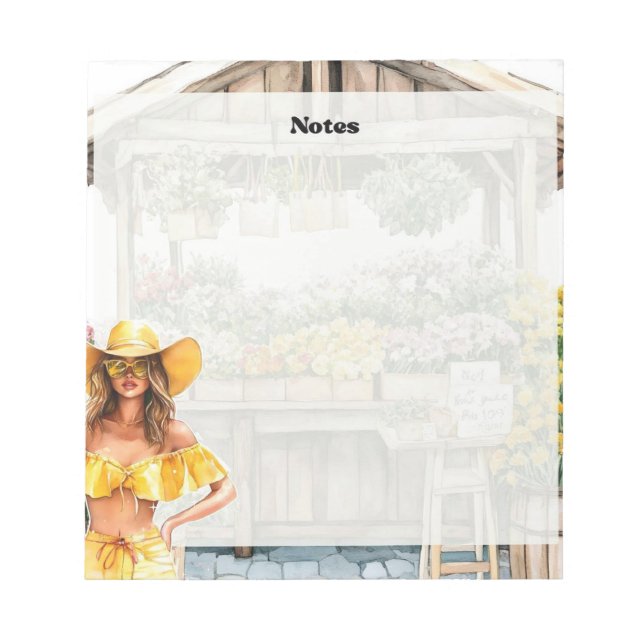 Bloc De Notas Colección de notas de verano (Frente)