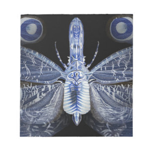 Bloc De Notas Colección del insecto - insecto de la radiografí