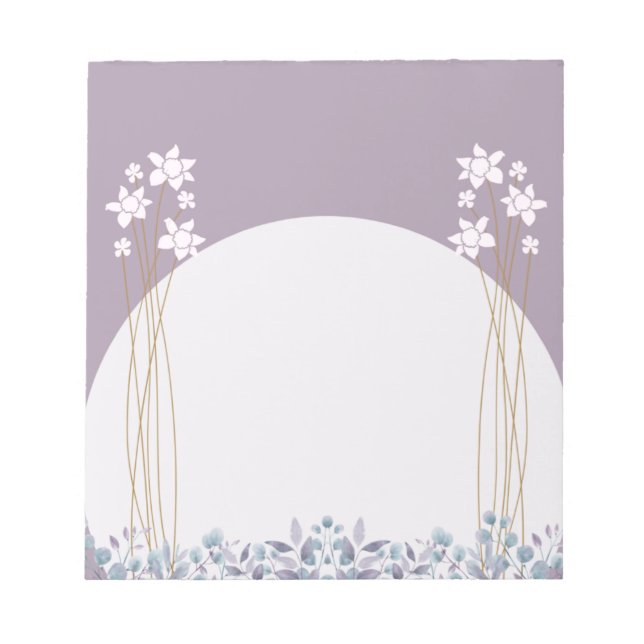 Bloc De Notas Colección Minimal Bloom Notes (Frente)