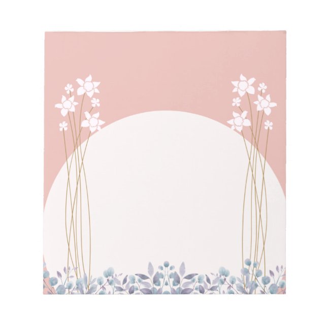Bloc De Notas Colección Minimal Bloom Notes (Frente)
