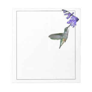 Bloc De Notas Colibrí con Mona Lavender