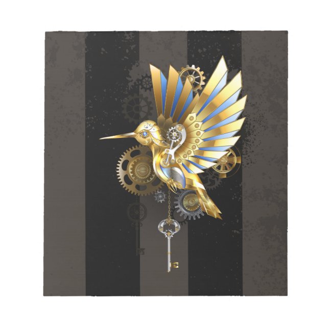 Bloc De Notas Colibrí mecánico (Frente)