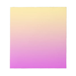 Bloc De Notas Color Amarillo Púrpura