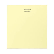 Color de crema Profesional Único Clásico Su Nombre