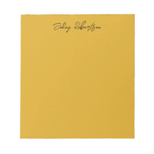 Bloc De Notas Color de la barra de oro Plata Elegante Profesiona