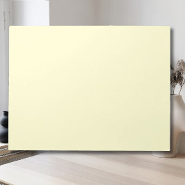 Bloc De Notas Color sólido amarillo de mantequilla | Clásico Ele