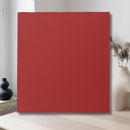 Bloc De Notas Color sólido de terciopelo rojo | Clásica | Elegan