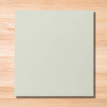 Bloc De Notas Color sólido del sabio blanco<br><div class="desc">Color sólido del sabio blanco</div>