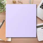 Bloc De Notas Color sólido pastel Lilac | Clásica | Elegante<br><div class="desc">Color sólido pastel Lilac | Diseño clásico | Producto elegante | Color de moda | Elegancia y moda | MINIMALISTA</div>