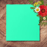 Bloc De Notas Color sólido verde de la marea | Clásica | Elegant<br><div class="desc">Color sólido verde de la marea | Clásica | Elegante | Trendy | Elegante | Regalo</div>