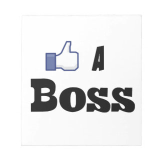 Bloc De Notas Como un jefe
