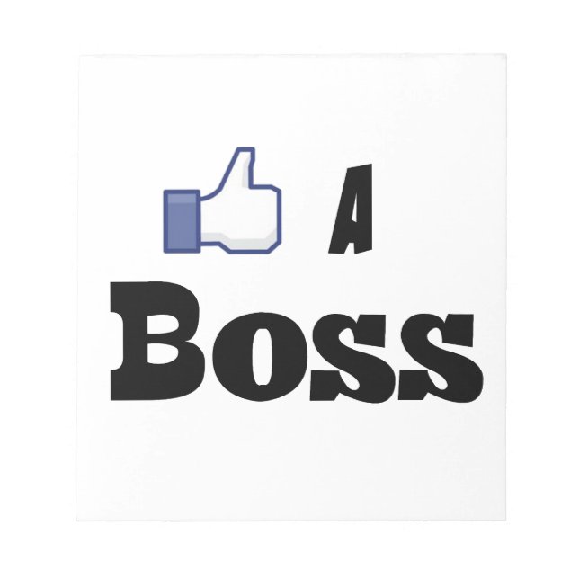 Bloc De Notas Como un jefe (Frente)