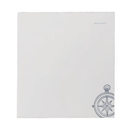 Bloc De Notas Compass-Midnight Catographer-Minimalist