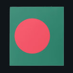 Bloc de notas con bandera de Bangladesh<br><div class="desc">¡Añada un toque de orgullo de Bangladesh a su espacio de trabajo con nuestro Bloc de notas mostrando la bandera de Bangladesh! Este bloc de notas está diseñado para llevar tanto el estilo como la función a la toma de notas diaria. Con la vibrante bandera de Bangladesh destacada en cada...</div>