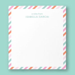 Bloc de notas con color personalizado