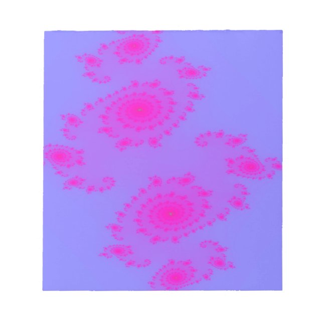 Bloc de notas con estornudos rosados (Frente)
