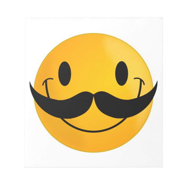 Bloc De Notas con Mustache (Frente)