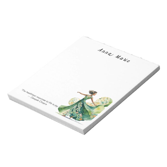 Bloc de notas con temas de moda personalizado (Lado Izquierdo)