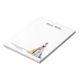 Bloc de notas con temas de moda personalizado