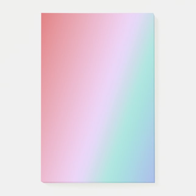 Bloc de notas con trazos de pincel suave (Anverso)